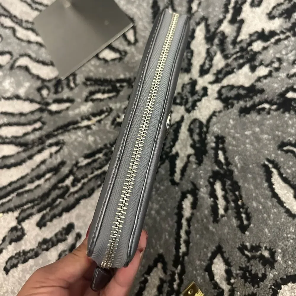 Coach POPPY Blue and Gray Women's Wallet